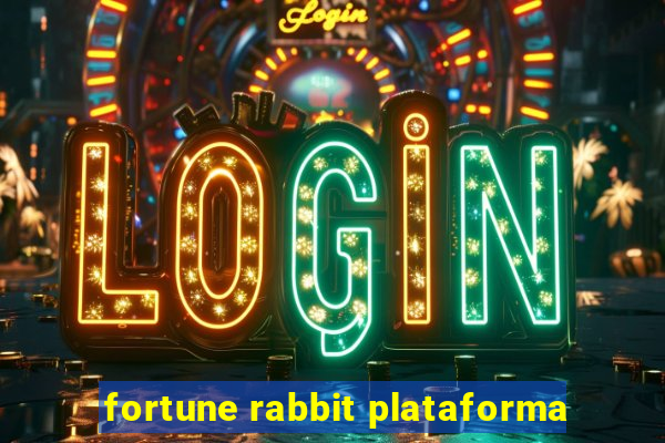 fortune rabbit plataforma